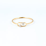 Lustre Solitaire Diamond Ring