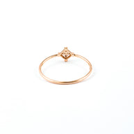 Aura Solitaire Diamond Ring
