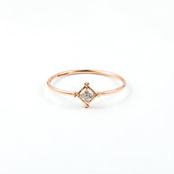 Aura Solitaire Diamond Ring