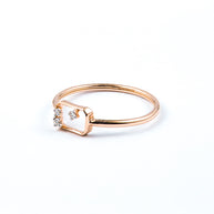 Eternity Solitaire Diamond Ring