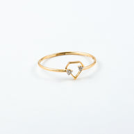 Oriel Solitaire Diamond Ring