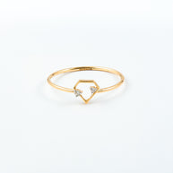 Oriel Solitaire Diamond Ring