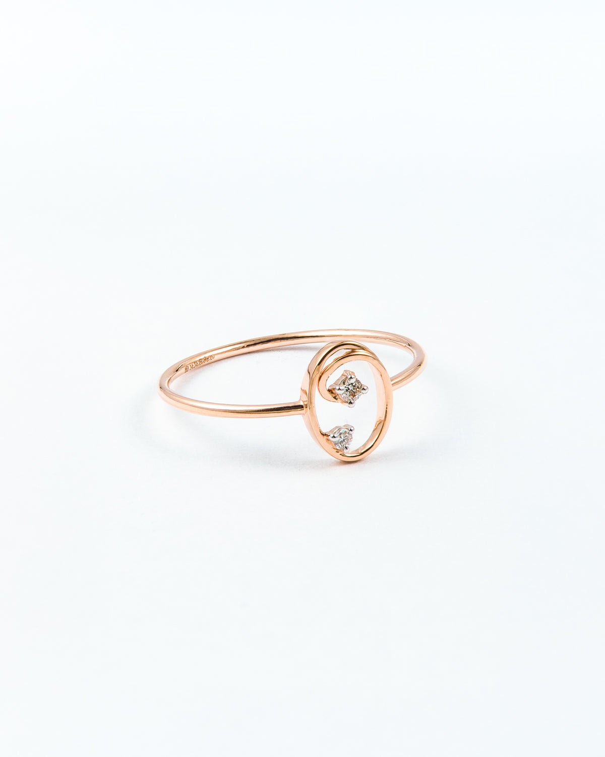 Solstice Solitaire Diamond Ring