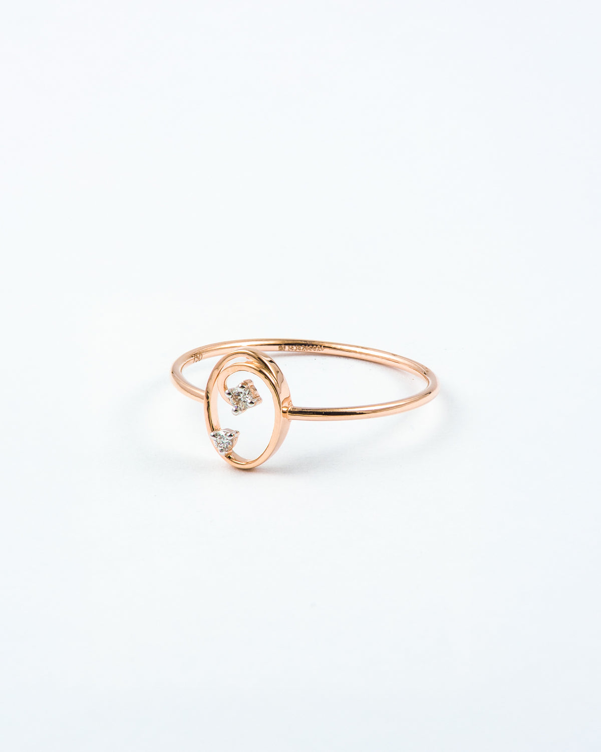Solstice Solitaire Diamond Ring