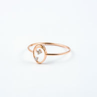 Solstice Solitaire Diamond Ring