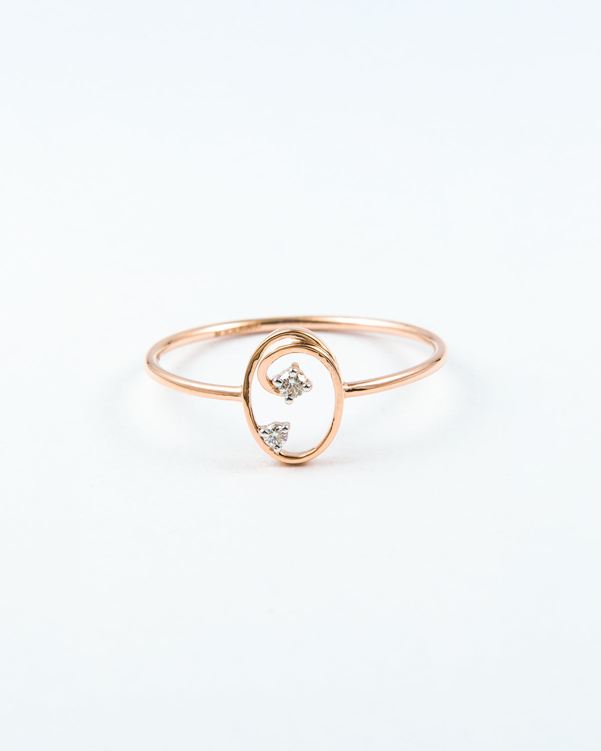 Solstice Solitaire Diamond Ring