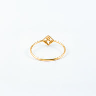 Elara Solitaire Diamond Ring