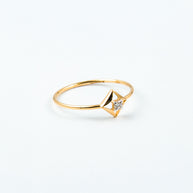 Elara Solitaire Diamond Ring