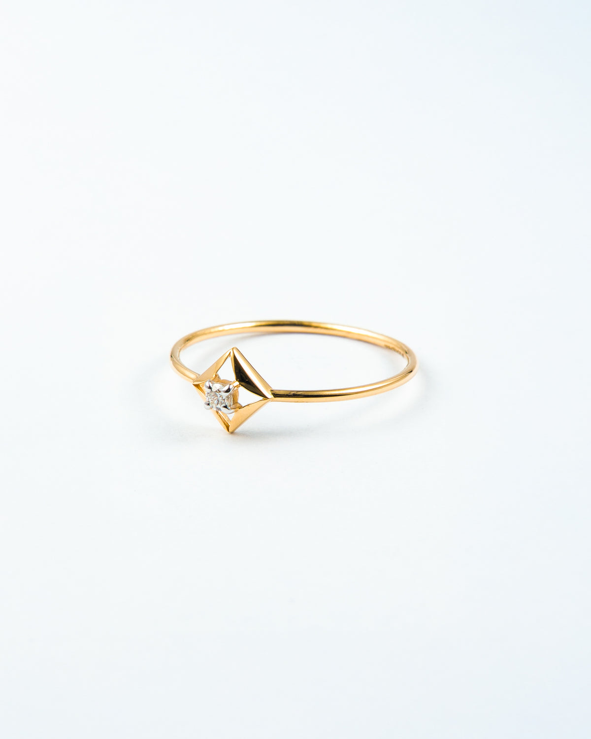 Elara Solitaire Diamond Ring
