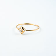 Elara Solitaire Diamond Ring