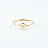 Elara Solitaire Diamond Ring