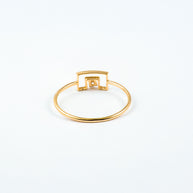 Radiance Solitaire Diamond Ring