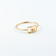 Radiance Solitaire Diamond Ring
