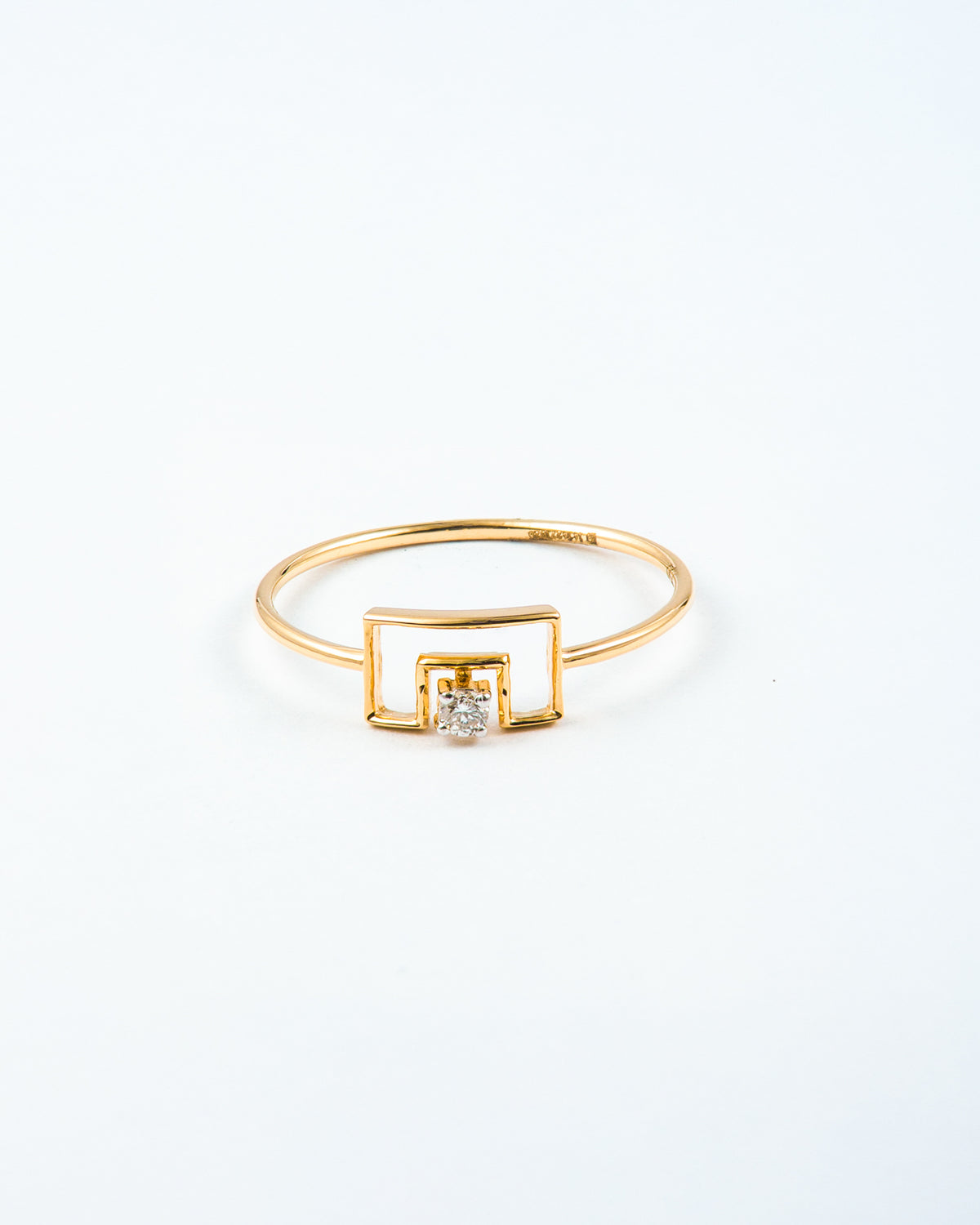 Radiance Solitaire Diamond Ring
