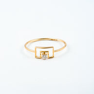 Radiance Solitaire Diamond Ring