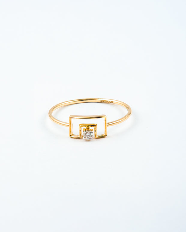 Radiance Solitaire Diamond Ring