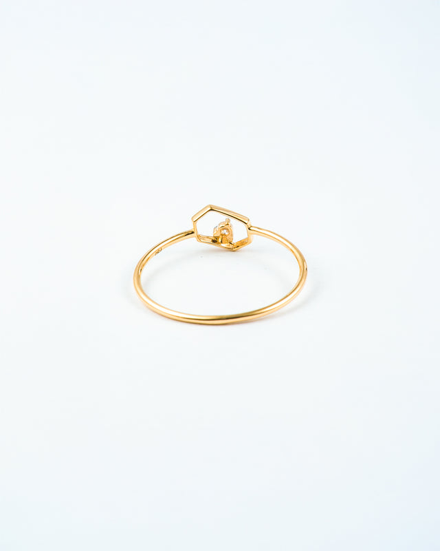 Halcyon Solitaire Diamond Ring