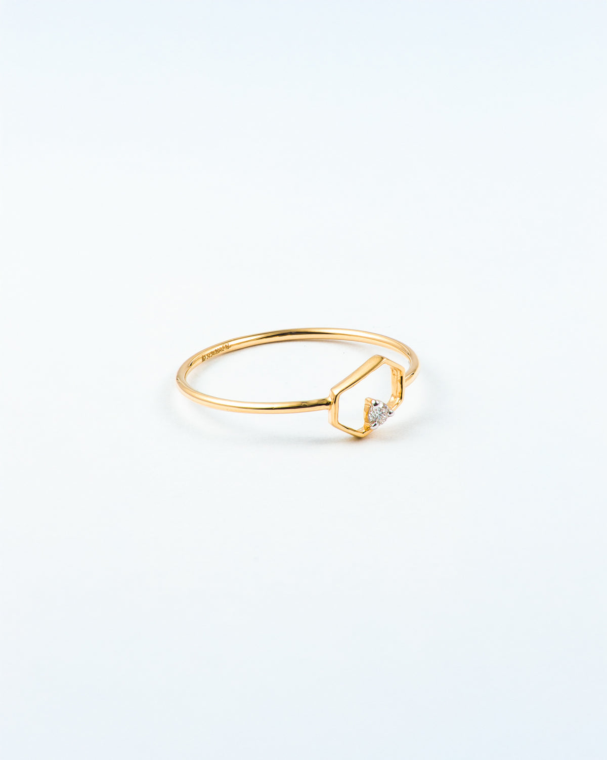 Halcyon Solitaire Diamond Ring