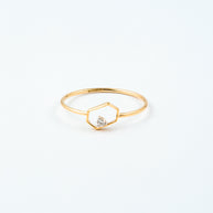 Halcyon Solitaire Diamond Ring