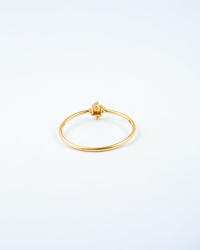 Aurora Solitaire Diamond Ring