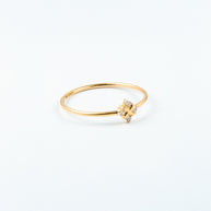 Aurora Solitaire Diamond Ring