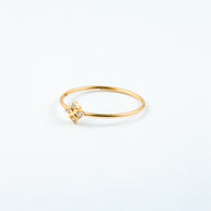 Aurora Solitaire Diamond Ring