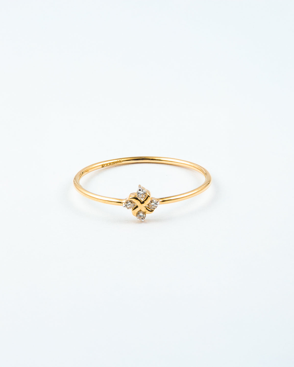 Aurora Solitaire Diamond Ring