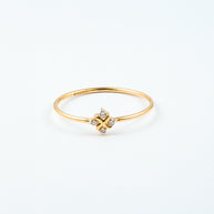 Aurora Solitaire Diamond Ring