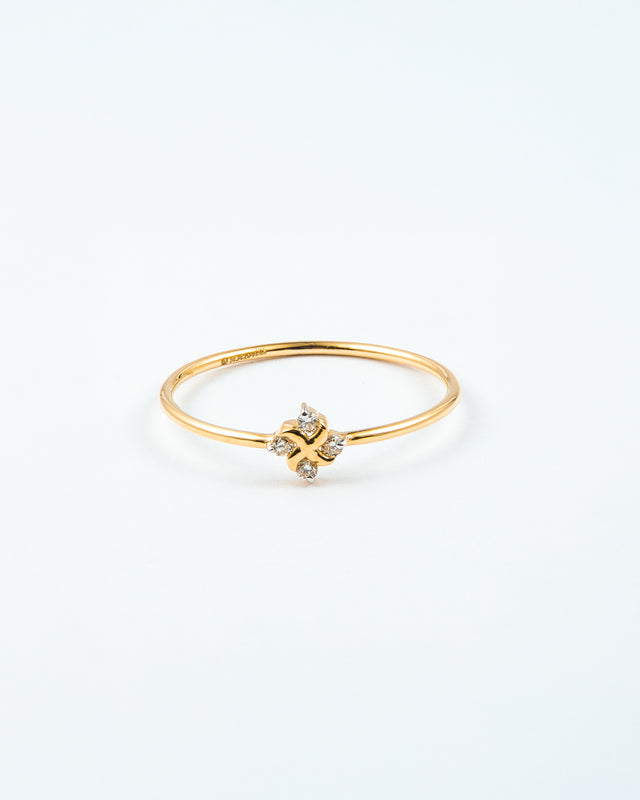 Aurora Solitaire Diamond Ring