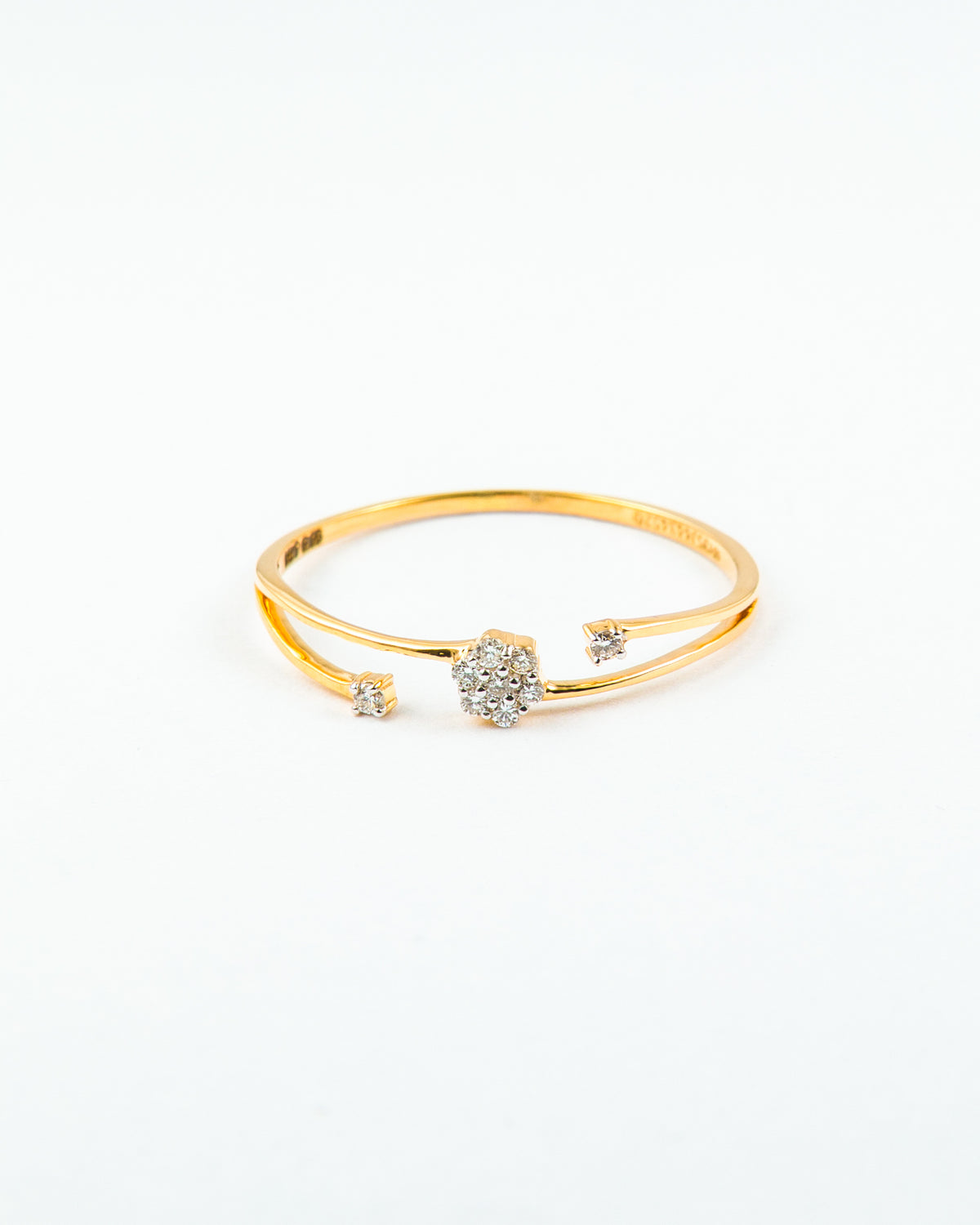 Serenity Solitaire Diamond Ring