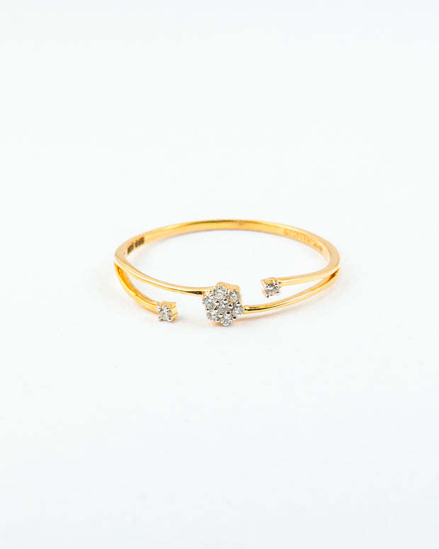 Serenity Solitaire Diamond Ring
