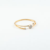 Serenity Solitaire Diamond Ring