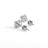 Timeless Round Brilliant Lab-Grown Diamond Stud Earrings