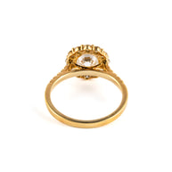Round Brilliant Lab-Grown Diamond Halo Ring
