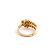 Sculpted Knot Band Ring in 18K Yellow Gold