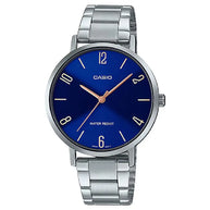 Casio LTP-VT01D-2B2 Stainless Steel band Women's Watch