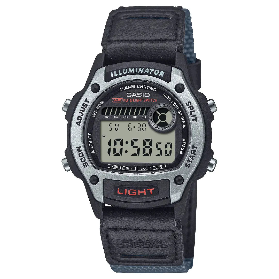 Casio Collection W-220HF-8A Digital Cloth Strap Men's Watch