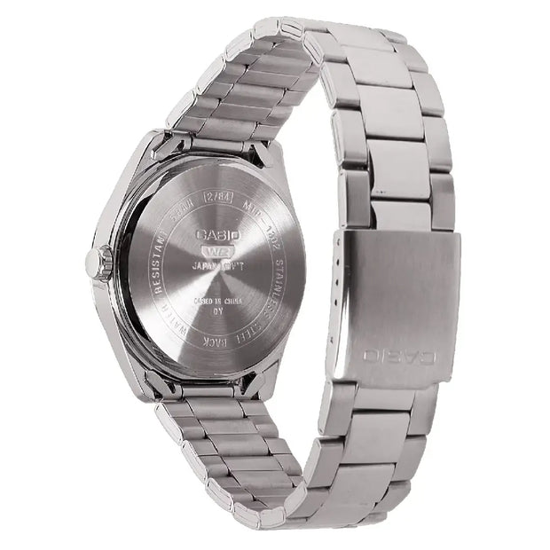 Casio Classic MTP-1302PD-2A2VEF Rare Analog Tiffany Dial Stainless Steel Men's Watch