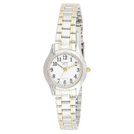 Casio Enticer Ladies Analog LTP-1275SG-7BDF White Dial Stainless Steel Women's Watch