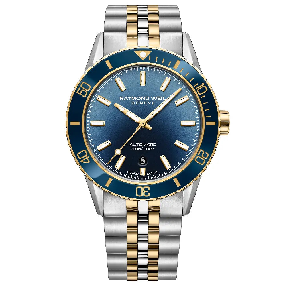 Raymond Weil Freelancer Diver Two-Tone 2775-SP3-50051 Men's Watch