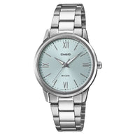 Casio Classic Analog LTP-1303DD-2A Blue Dial Stainless Steel Women's Watch