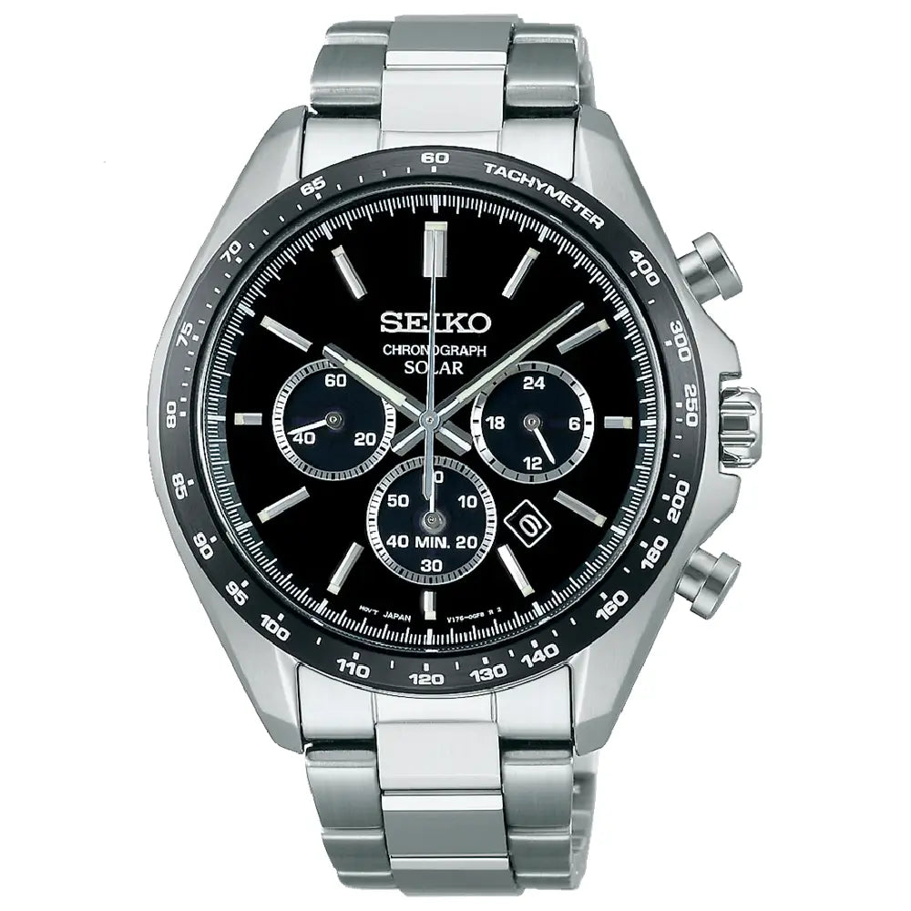 Seiko Selection S Series SBPY167 Solar Chronograph Men's Watch