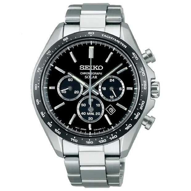 Seiko Selection S Series SBPY167 Solar Chronograph Men's Watch