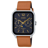 Casio Enticer MTP-M305L-1AVDF Multi-Hand Moon Phase Analog Men's Watch