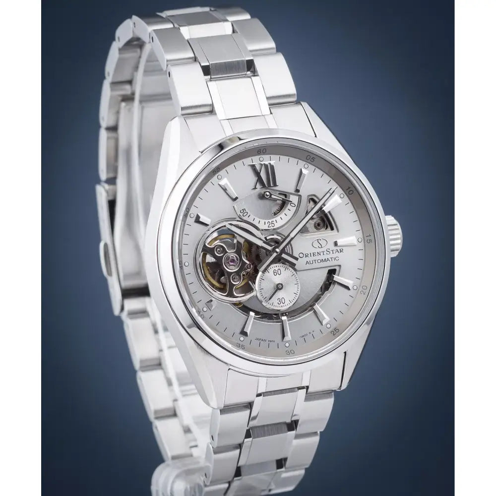 Orient Star RE-AV0125S00B Contemporary Open Heart Power Reserve Men's Watch
