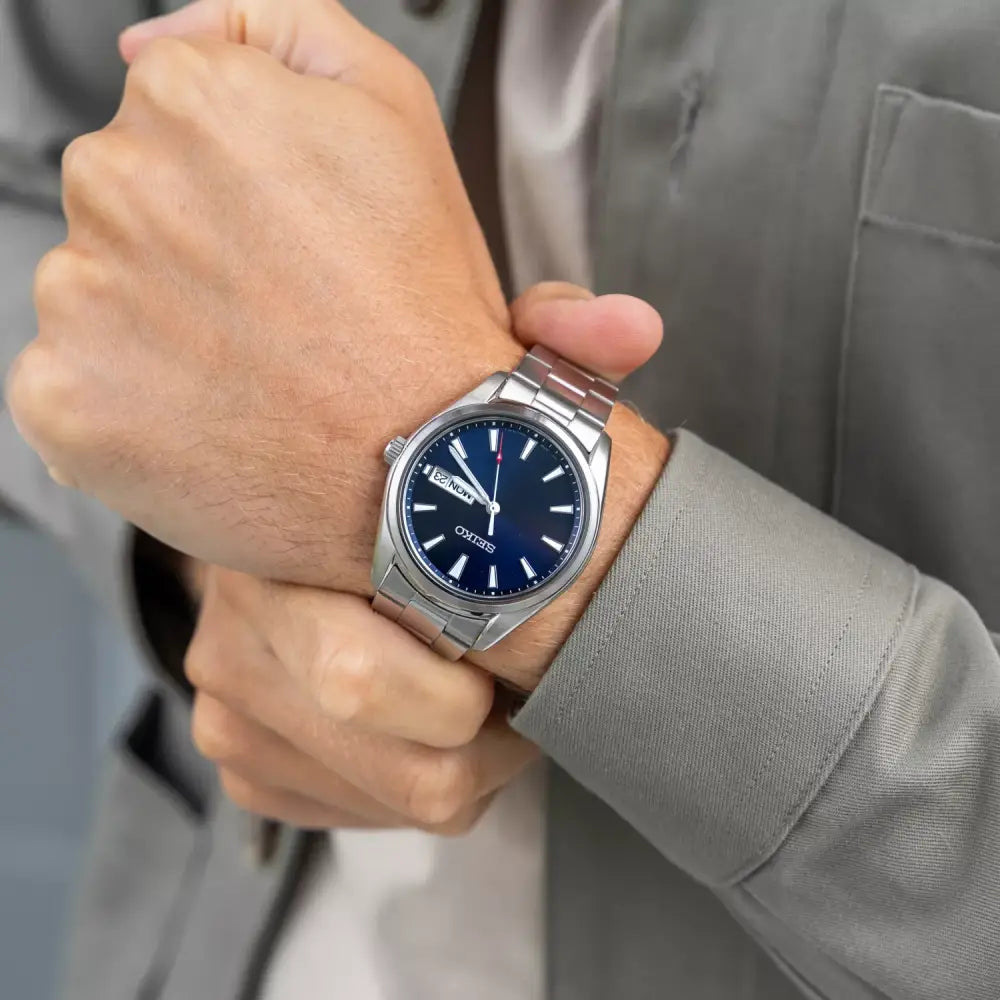 Seiko Classic SUR341P1 Quartz Day-Date Men's Watch