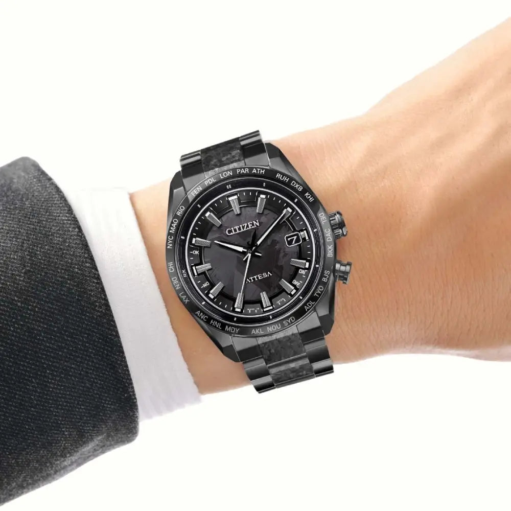 Citizen Attesa World Time Eco-Drive CB0285-63E Men's Watch