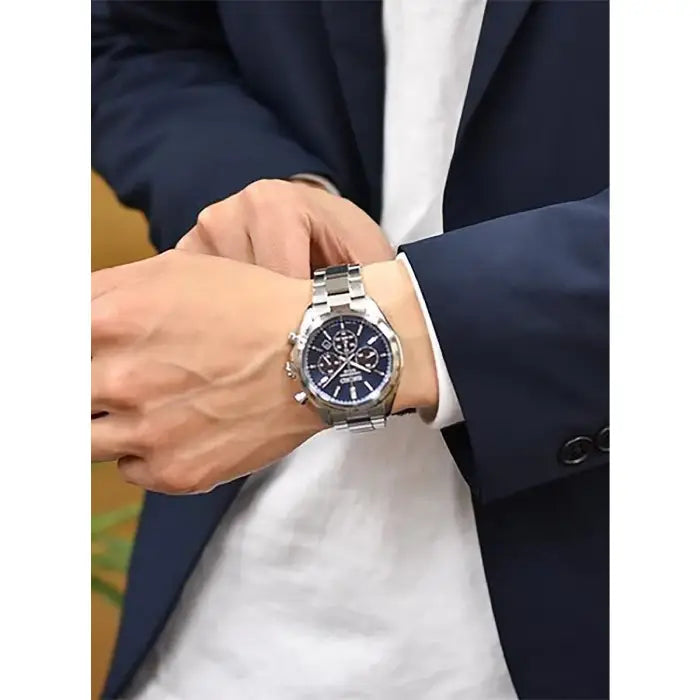 Seiko Selection S Series SBPY163 Solar Chronograph Men's Watch