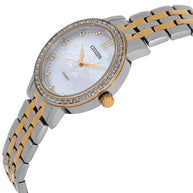 Citizen Quartz Crystal Cluster EL3104-54D Women's Watch