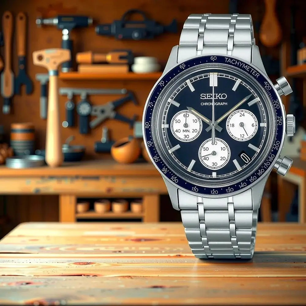 Seiko Essentials SSB477P1 Chronograph Quartz Men's Watch